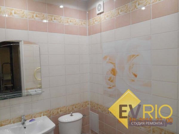 Ремонт ванной комнаты. Томск, Учебная, 34